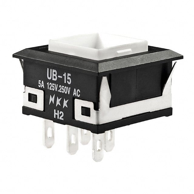 UB15KKW016B SWITCH PUSHBUTTON SPDT 5A 125V