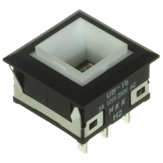 UB16KKW016G SWITCH PUSHBUTTON SPDT 5A 125V