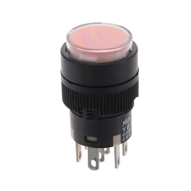 YB26CKG01-5C-JC SWITCH PB INCAND LED