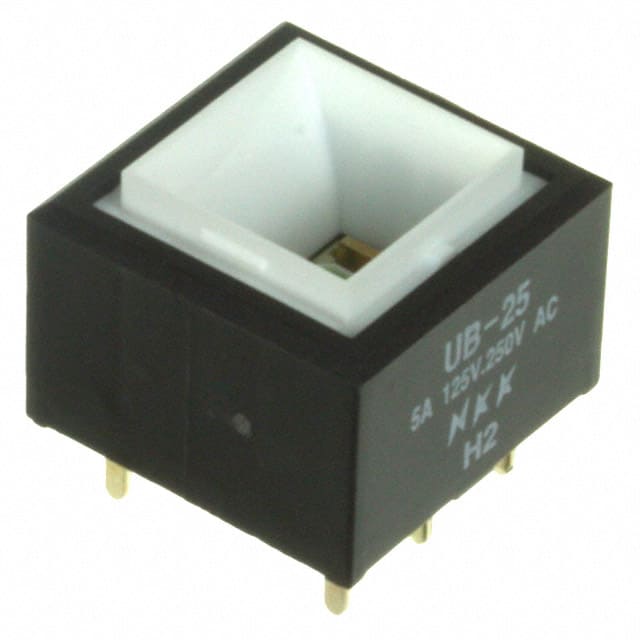 UB25SKW036F SWITCH PUSHBUTTON DPDT 5A 125V