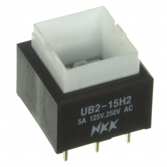 UB215SKW036G SWITCH PUSHBUTTON SPDT 5A 125V