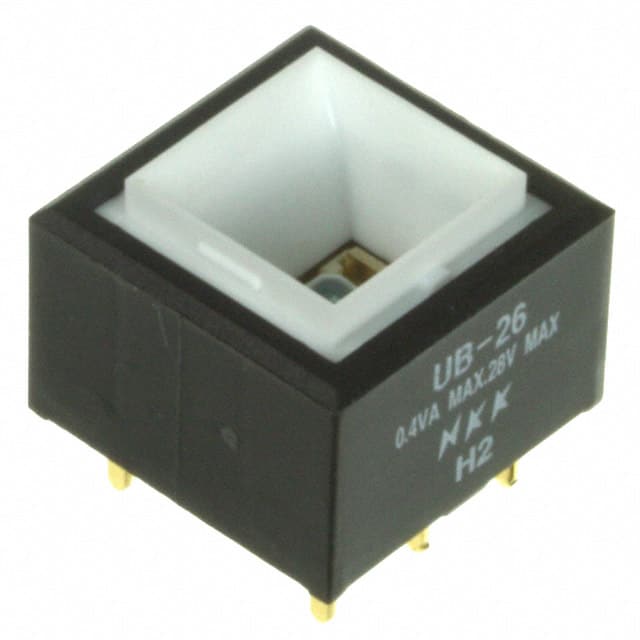 UB26SKG036G SWITCH PUSH DPDT 0.4VA 28V