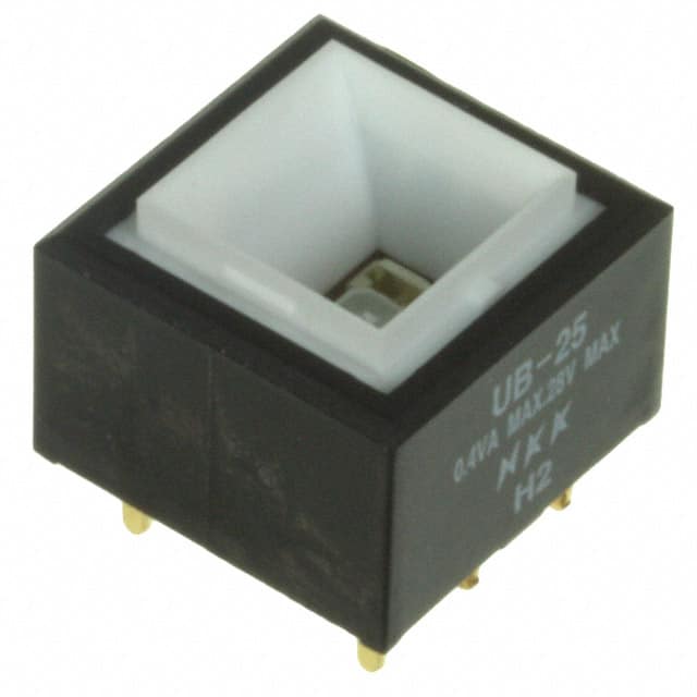 UB25SKG036G SWITCH PUSH DPDT 0.4VA 28V