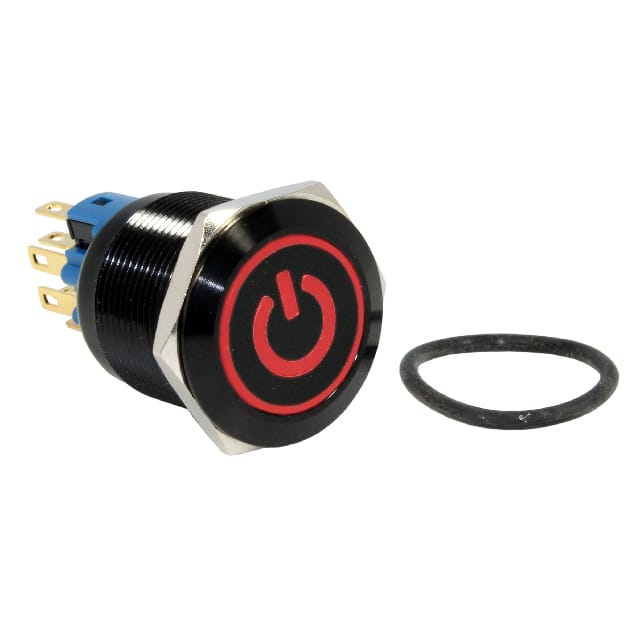 DH221LGBRG12 SWITCH PB DPST-NO/NC 2A 125V
