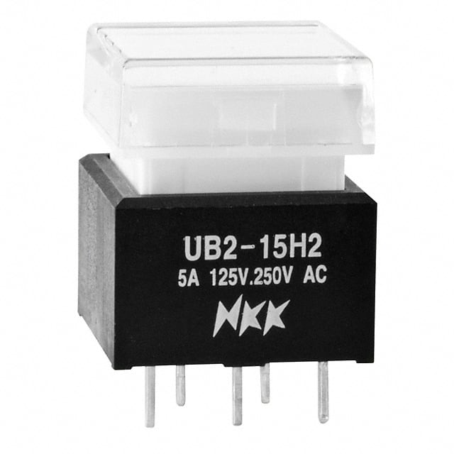 UB215SKW036G-3JB SWITCH PUSHBUTTON SPDT 5A 125V