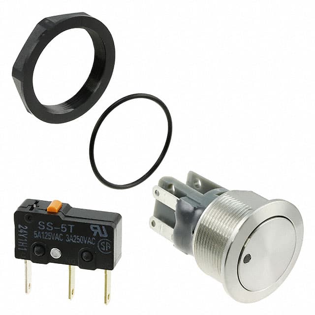 1241.6623.1124000 SWITCH PUSHBUTTON SPDT 5A 125V