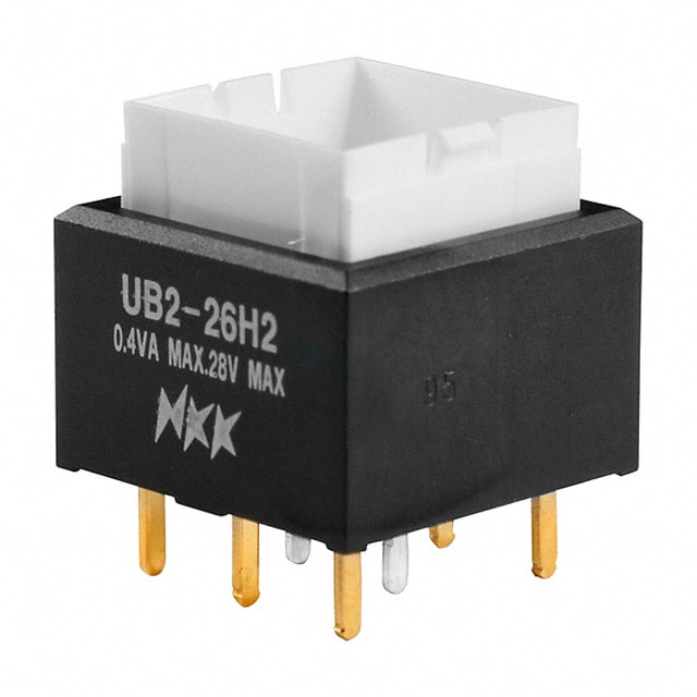 UB226SKG036G SWITCH PUSH DPDT 0.4VA 28V