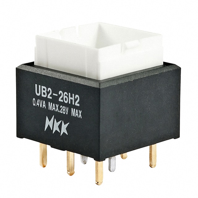 UB226SKG036B SWITCH PUSH DPDT 0.4VA 28V