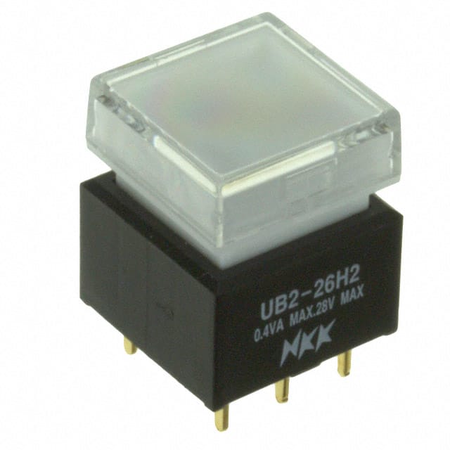 UB226SKG036B-3JB SWITCH PUSH DPDT 0.4VA 28V