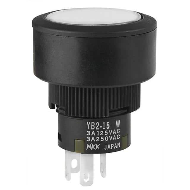 YB215CWCKW01-6B-JB SWITCH PUSHBUTTON SPDT 3A 125V