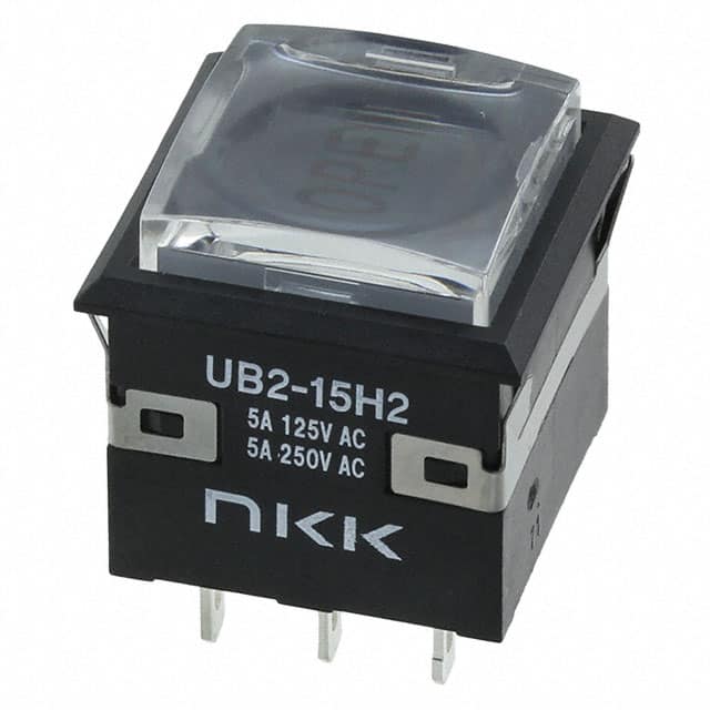 UB215KKW016CF-4JCF14 SWITCH PUSHBUTTON SPDT 5A 125V