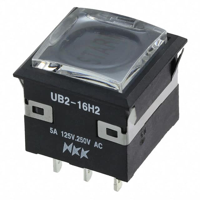 UB216KKW016CF-4JCF13 SWITCH PUSHBUTTON SPDT 5A 125V