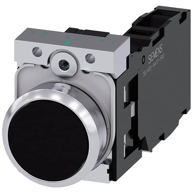 3SU11500AB101FA0 PUSHBUTTON. BLACK