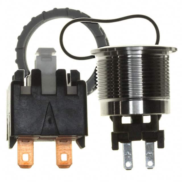 1241.6834.1112000 SWITCH PUSHBUTTON SPST 12A 250V
