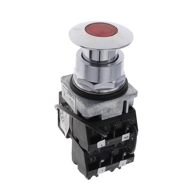 52PP3D2UB 3POS,MOM,FV 24V,CHR-RED,NCXLB-NC