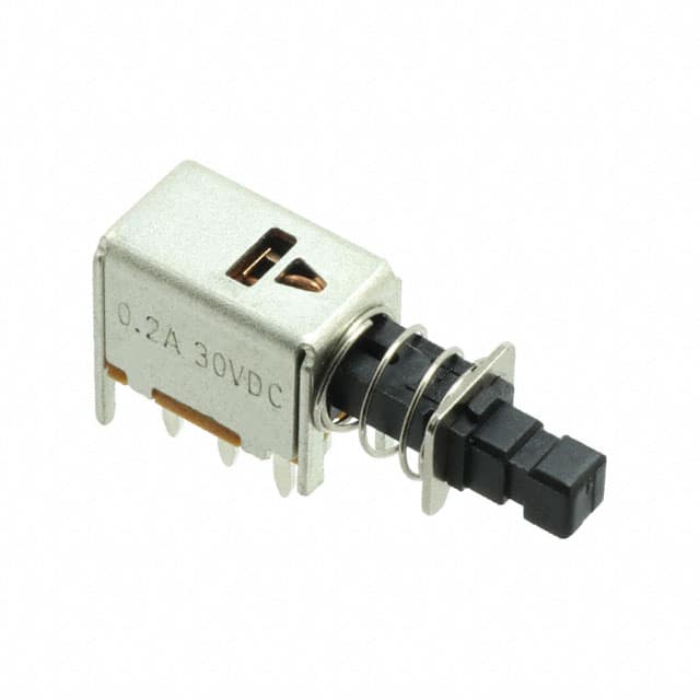 PN22LESA03QE SWITCH PUSH DPDT 0.2A 30V