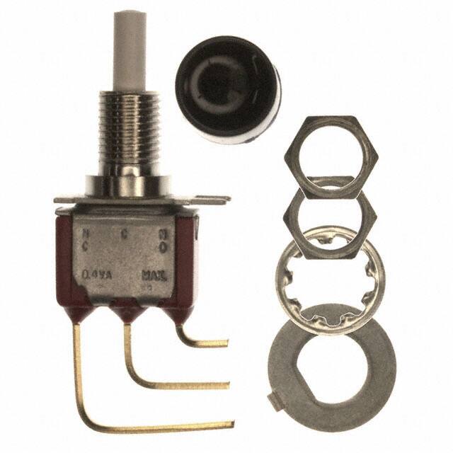 8168SHAV2BE2 SWITCH PUSH SPDT 0.4VA 20V