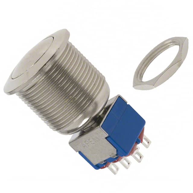 AV19820KMZQ SWITCH PUSHBUTTON DPDT 6A 125V