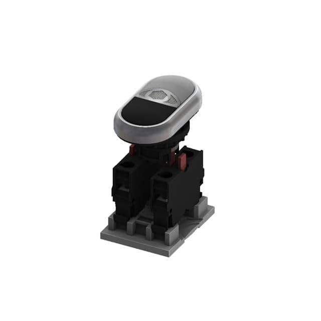 M22DP-SB02-WB-<I,O> DOUBLE PB-2B-WHITE&BLK-<I,O>