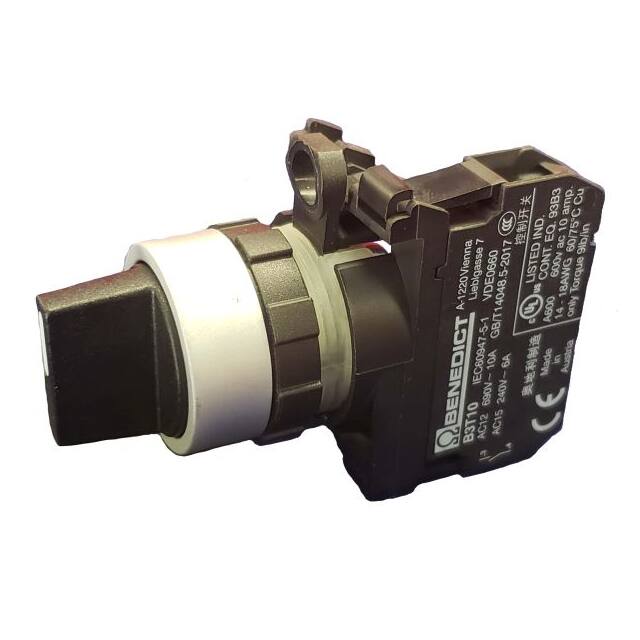 B3KN3/20 PB SELECTOR  I-O-I + CONNCTR+2NO