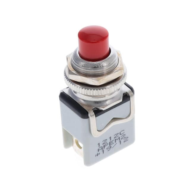 1212C6 SWITCH PUSH SPST-NC 3A 125V