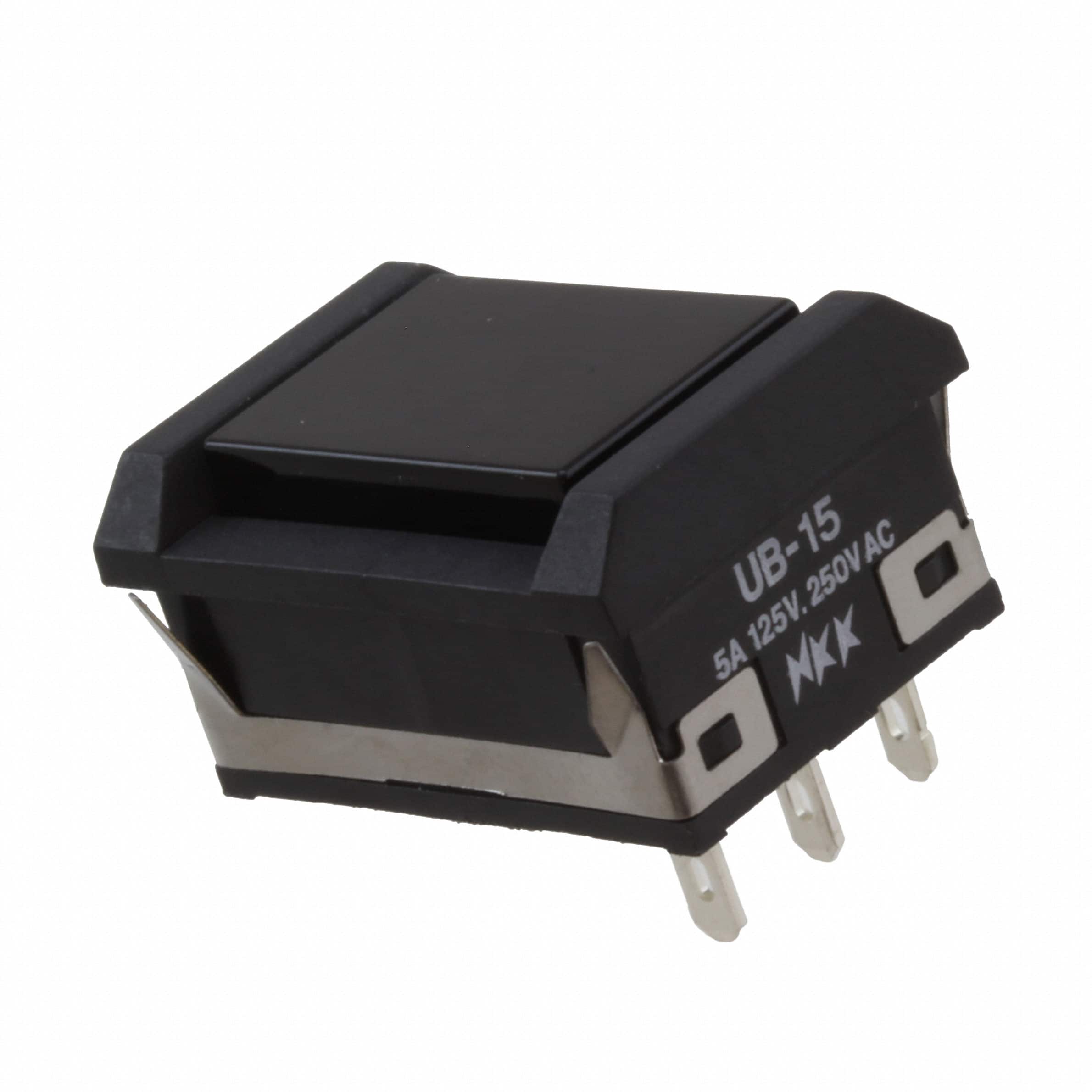 UB15NBKW01N-A SWITCH PUSHBUTTON SPDT 5A 125V