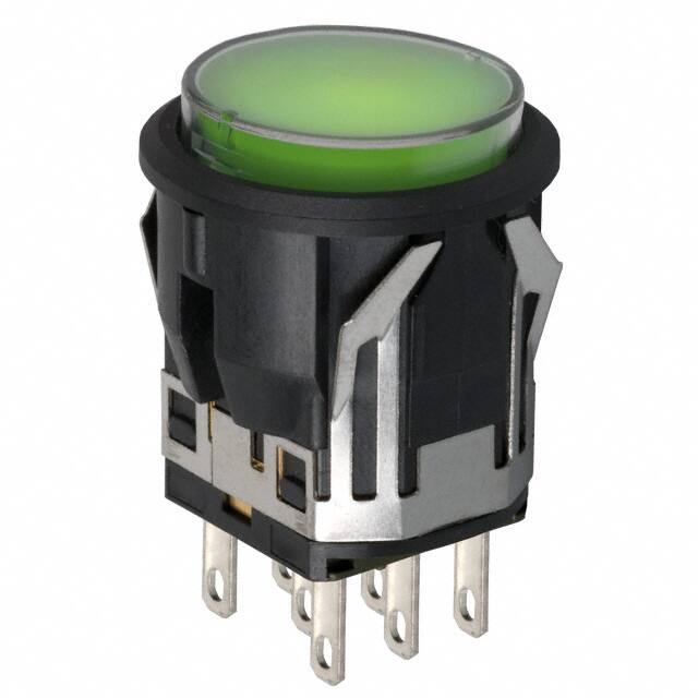 LB25CKW01-5F-JF SWITCH PUSHBUTTON DPDT 3A 125V