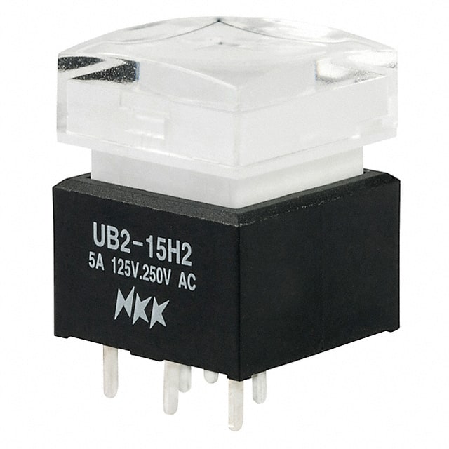 UB215SKW036CF-1JB SWITCH PUSHBUTTON SPDT 5A 125V