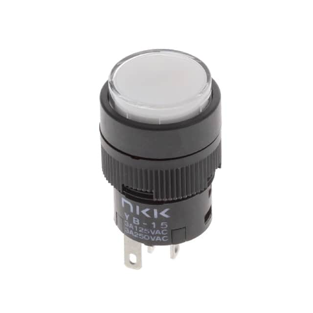 YB15CKW01-6F-JB SWITCH PUSHBUTTON SPDT 3A 125V