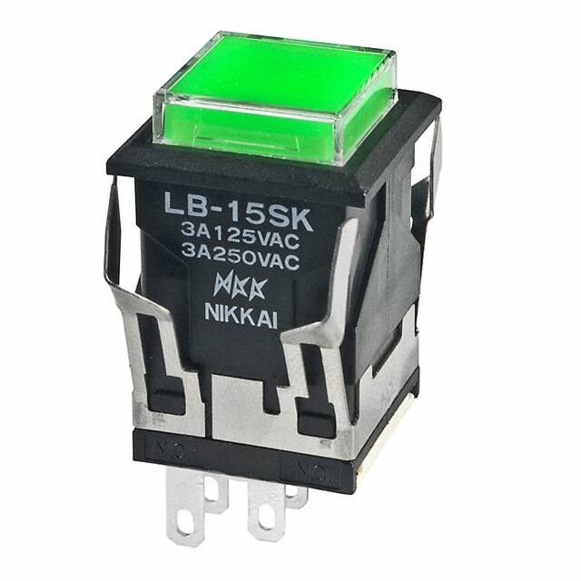 LB15SKW01-5F24-JF SWITCH PUSHBUTTON SPDT 3A 125V