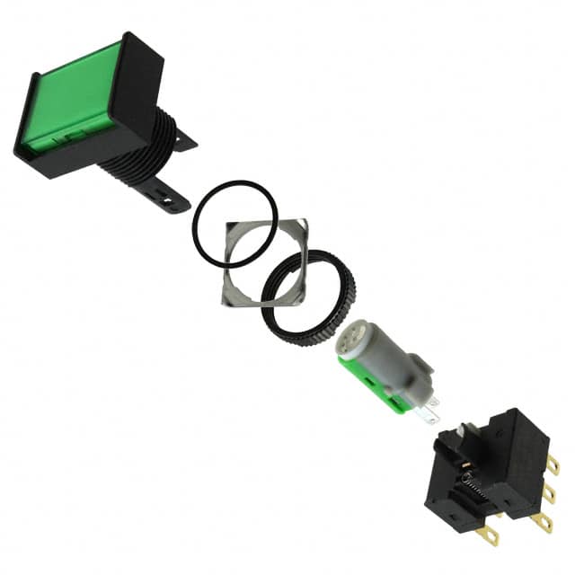 A16L-JGM-12D-2 SWITCH PUSHBUTTON DPDT 5A 125V