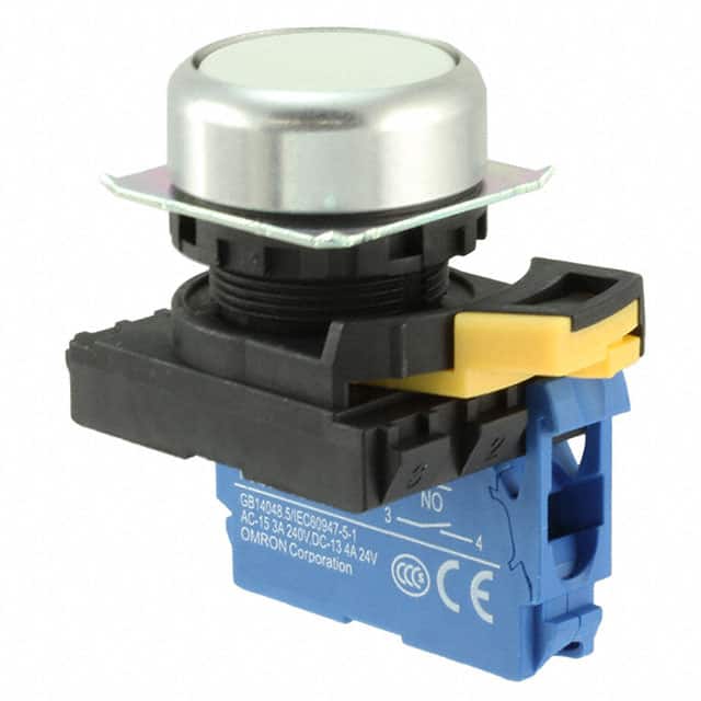 A22NN-RNM-NWA-G100-NN SWITCH PUSH SPST-NO 10A 120V