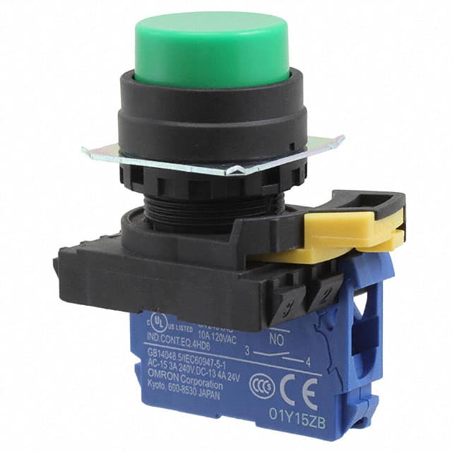 A22NN-BPA-NGA-G100-NN SWITCH PUSH SPST-NO 10A 120V