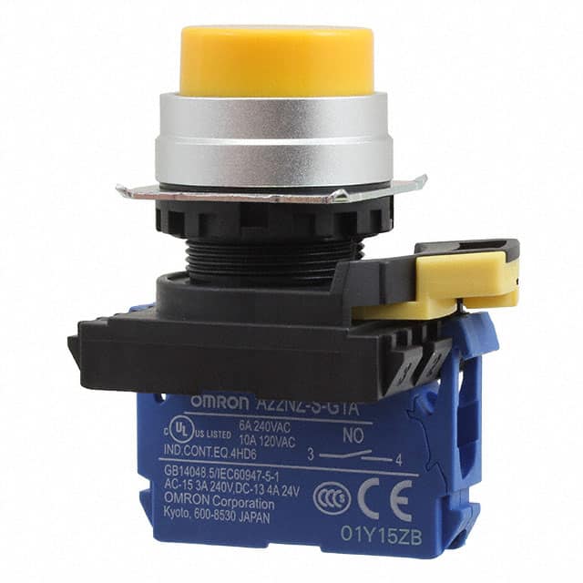 A22NN-MPM-NYA-G100-NN SWITCH PUSH SPST-NO 10A 120V