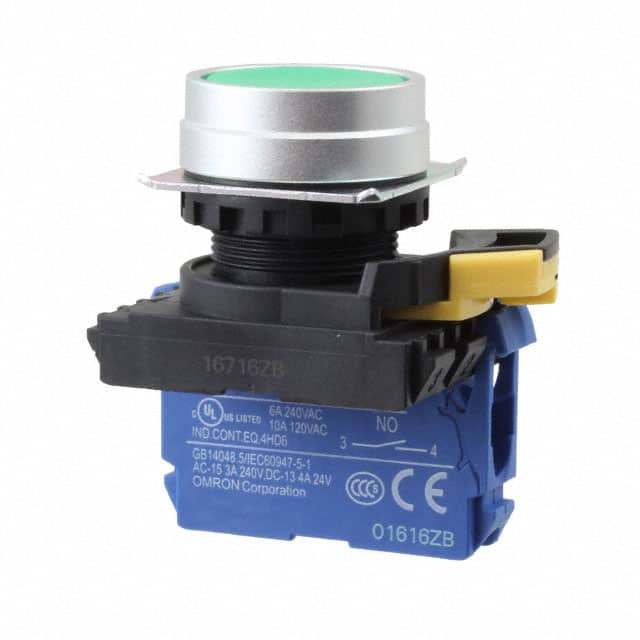 A22NN-MNA-NGA-G100-NN SWITCH PUSH SPST-NO 10A 120V