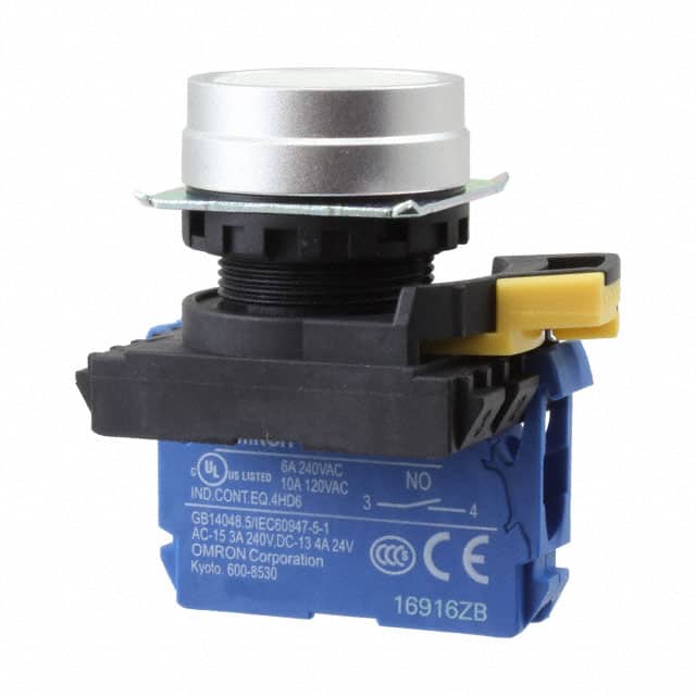 A22NN-MNA-NWA-G100-NN SWITCH PUSH SPST-NO 10A 120V