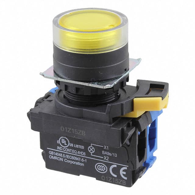 A22NL-BGA-TYA-G100-YC SWITCH PUSH SPST-NO 10A 120V