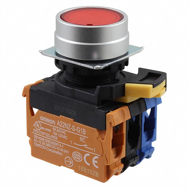 A22NL-MNM-TRA-G102-RC SWITCH PUSH DPST-NO/NC 10A 120V