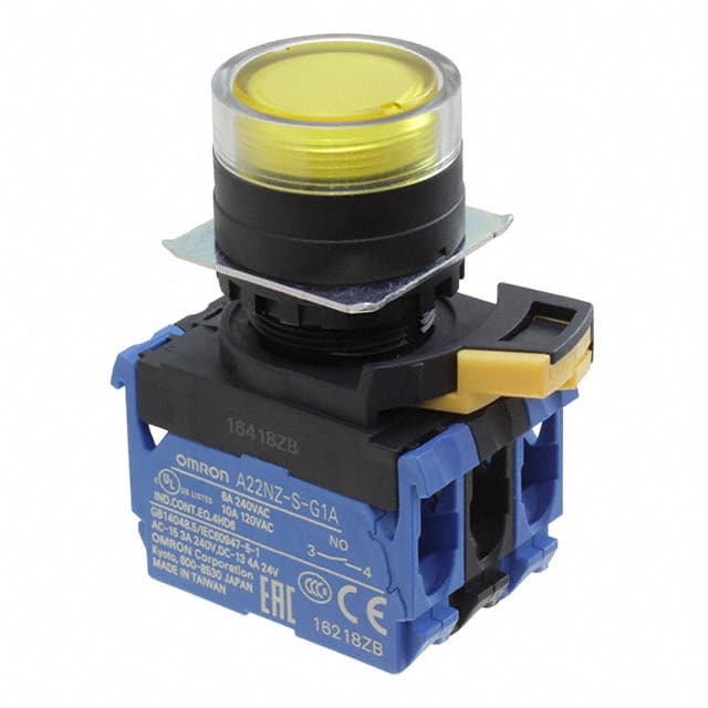 A22NL-BGM-TYA-G101-YD SWITCH PUSH DPST-NO 10A 120V