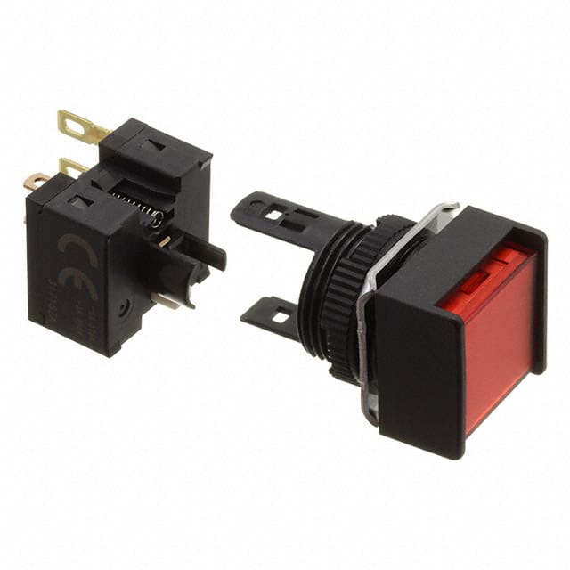 A165-ARM-1 SWITCH PUSHBUTTON SPDT 5A 125V