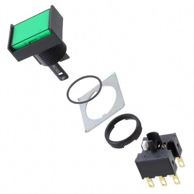 A165-JGM-2 SWITCH PUSHBUTTON DPDT 5A 125V
