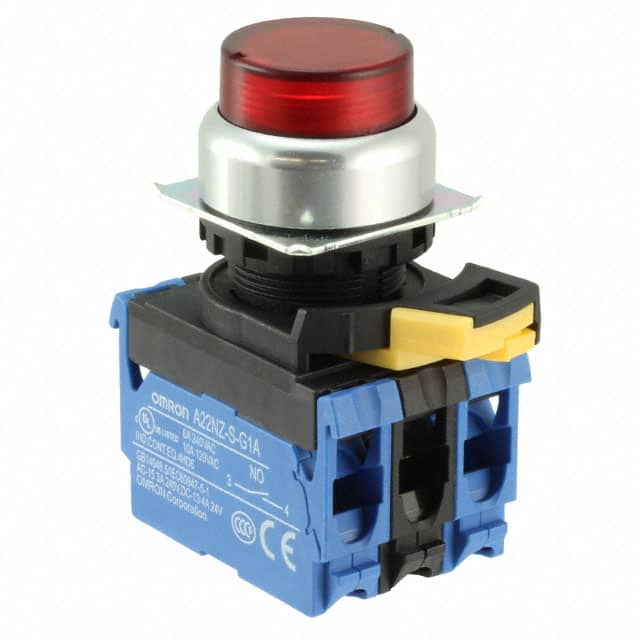 A22NL-RPA-TRA-G101-RD SWITCH PUSH DPST-NO 10A 120V