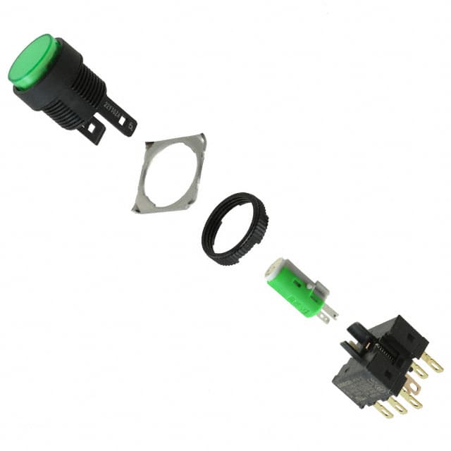 A16L-TGM-5D-1 SWITCH PUSHBUTTON SPDT 5A 125V