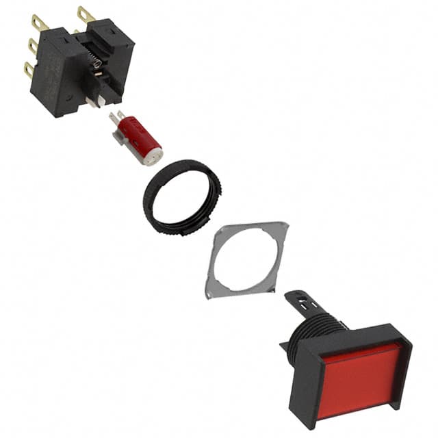 A165L-JRA-24D-2 SWITCH PUSHBUTTON DPDT 5A 125V