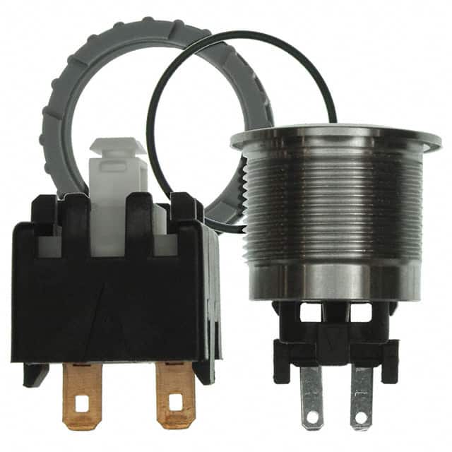1241.6834.1114000 SWITCH PUSHBUTTON SPST 12A 250V