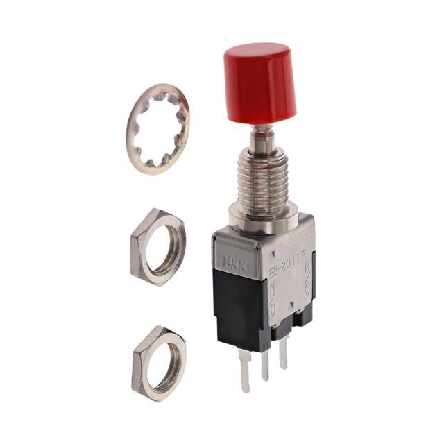EB2011P-BC SWITCH PUSHBUTTON SPDT 3A 125V