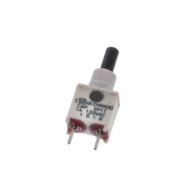EP11SD1CQE SWITCH PUSH SPST-NO 1A 120V
