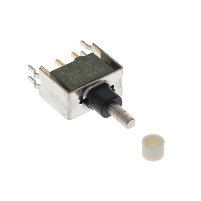 M2B15AA5G13-FB SWITCH PUSH SPDT 0.4VA 28V