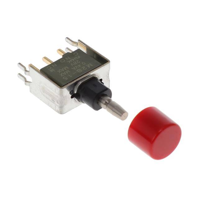 M2B15BA5G13-CC SWITCH PUSHBUTTON SPDT 0.4VA 28V