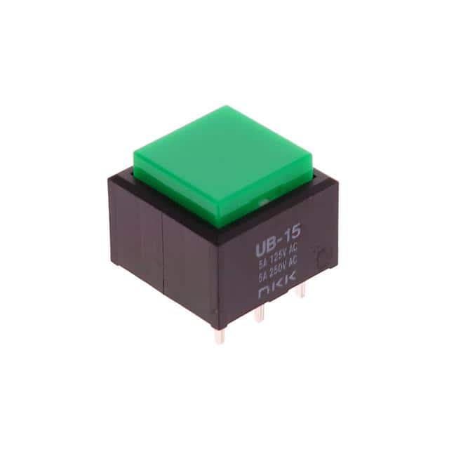 UB15SKW03N-F SWITCH PUSHBUTTON SPDT 5A 125V
